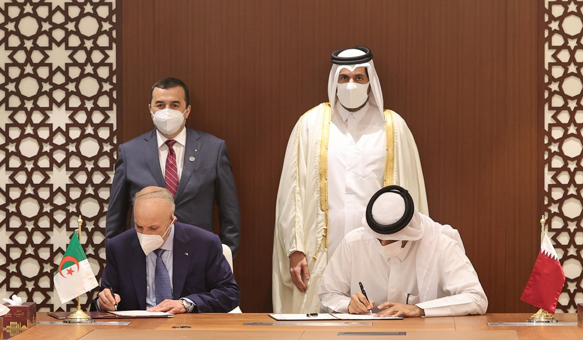 Qatar and Algeria Sign MoU on Investment in Steel Industry